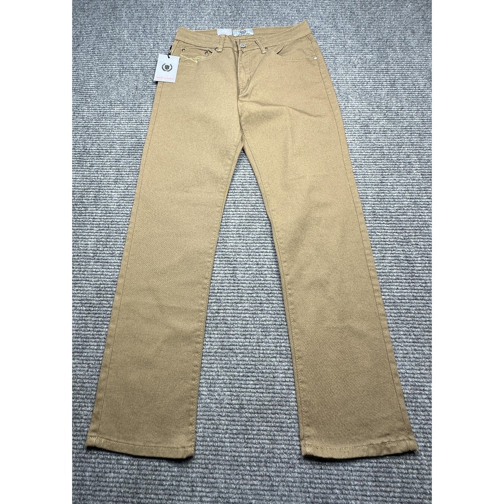 House Of Lords Jeans Mens 31x30.5 Brown Straight Leg‎ Stretch